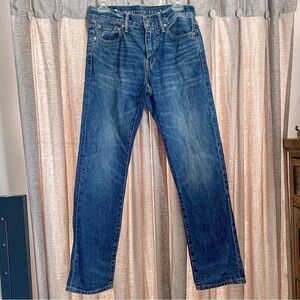 American Eagle Original Straight Jeans in Dark Indigo Size 28 x 30